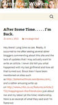 Mobile Screenshot of americanwomenreallysuck.com